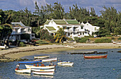 Tipical colonial house. Beau Champs. East Coast. Mauritius