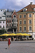 Doma Laukums (Dome Square), old town. Riga, Latvia