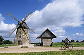 Windmill. Vizdeme, Latvia