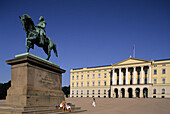 Norway. Oslo. Slottet-Royal Palace