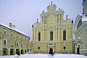 St. John s Church, University, old town in winter. Vilnius, Lithuania