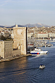 Saint Jean fort. Marseille. Bouches du Rhône. France.