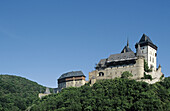 Castle. Karlstein. Central Bohemia. Czech Republic.