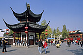 Fuzi miao district. Nanjing (Nankin). Region Jiangsu, China.