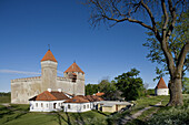 Medieval episcopal castle, Kuressaare. Saaremaa island, Estonia