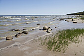 Baltic coast, Roja. Kurzeme region, Latvia