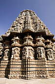 Keshava Temple (Hoysala Temple built in 1268). Temple Frieze. Somnathpur (Mysore Area). Karnataka. India.