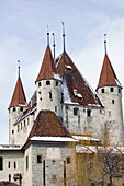 Schloss Thun: Town Castle (12th century) / Winter. Thun. Bern. Switzerland.