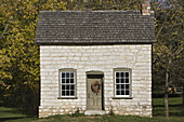 Cabin & Historical Village at the Daniel Boone Homestead. Defiance, Missouri, USA.