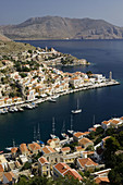 Harbor. Symi Town/Gialos. Dodecanese, Greece