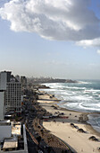 Seaside hotels on the Mediterranean, Tel Aviv, Israel