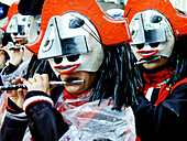 Typical carnival. Basel. Switzerland