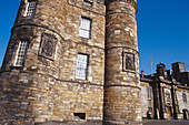 Facade of Palace of Holyroodhouse. Edinburgh. Scotland
