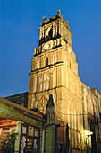 Clocktower at night. San Miguel Allende. Guanajuato. Mexico