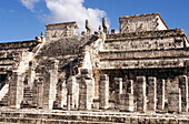 Chac-Mool (Mayan Rain God) temple. Chichén Itzá. Mexico