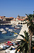 Old port, Dubrovnik. Dalmatian coast, Croatia