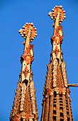 Spain, Catalunya, Barcelona, Gaudi, Sagrada familia.