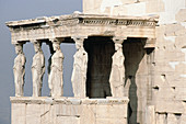 Greece. Athens. Acropolis, Cariathides.