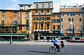 Piazza Bra. Verona. Veneto. Italy.