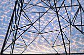 Sunrise powerlines