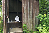 pit toilet, Alaska