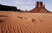 Sand dune. Monument Valley. Mitten. USA.