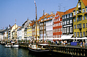 Nyhavn ( New Harbor ). Copenhagen. Denmark