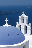 Church, Firostefani. Santorini, Greece