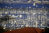 Shelter Island marina, San Diego Bay. California, USA