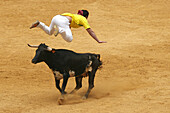 Recortador (bull-leaper), Spain