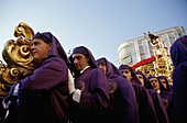 Holy Week procession. Málaga. Spain