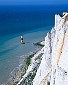 Beachy Head lighthouse. Sussex, England