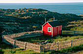 Dwelling on a cape in Bonavista. Newfoundland and Labrador. Canada