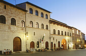 Plazza del Comune (Town hall). Assisi. Umbria. Italy