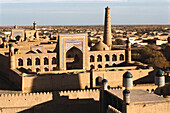 Overview. Khiva. Uzbekistan.