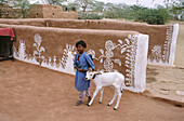 Village. Jaisalmer region. Rajasthan. India