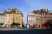 Plac Zamkowy (Zamkowy Square), old town. Warsaw. Poland