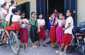 Khmer Dance school. Phnom Penh. Cambodia