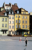 Plac Zamkowy (Zamkowy Square), old town. Warsaw. Poland