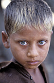 Young boy from Pathan (Poshtou) ethnic group. North West Frontier Province (NWFP). Pakistan