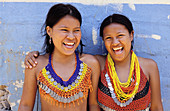 Emberá Indians. Chagres National Park, Panama