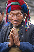 Man from Tamang ethnic group. Nuwakot province. Nepal.