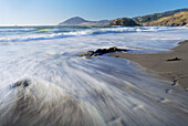 Beach at Three Sisters coast area. Oregon. USA