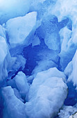 Glacier. Torres del Paine National Park. Chile