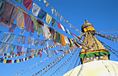 Bodhnath Stupa. Kathmandu Valley. Nepal
