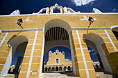 Kloster des Heiligen Antonius von Padua. Izamal. Yucatan, Mexiko