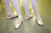 rs, 20-30 years, 5 to 10 years, 5-10 years, Ballerina, Ballerinas, Ballet, Ballet shoes, Ballet Slipper, Bending, Black, Blurred, Body, Caucasian, Class, Classes, Color, Colour, Cream, Crossing, Dance