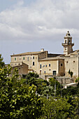 Church and convent in Lloret de Vistalegre. Majorca. Balearic Islands. Spain