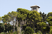 Sa Torre Cega, mansion house of the March family. Its garden houses one of the biggest private collections of sculpture in Europe. Majorca. Balearic Islands. Spain