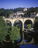 Railway bridge, Knaresborough, North yorkshire, England, U.k.